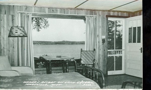 Weber Resort (Webers Resort) - Old Postcard View